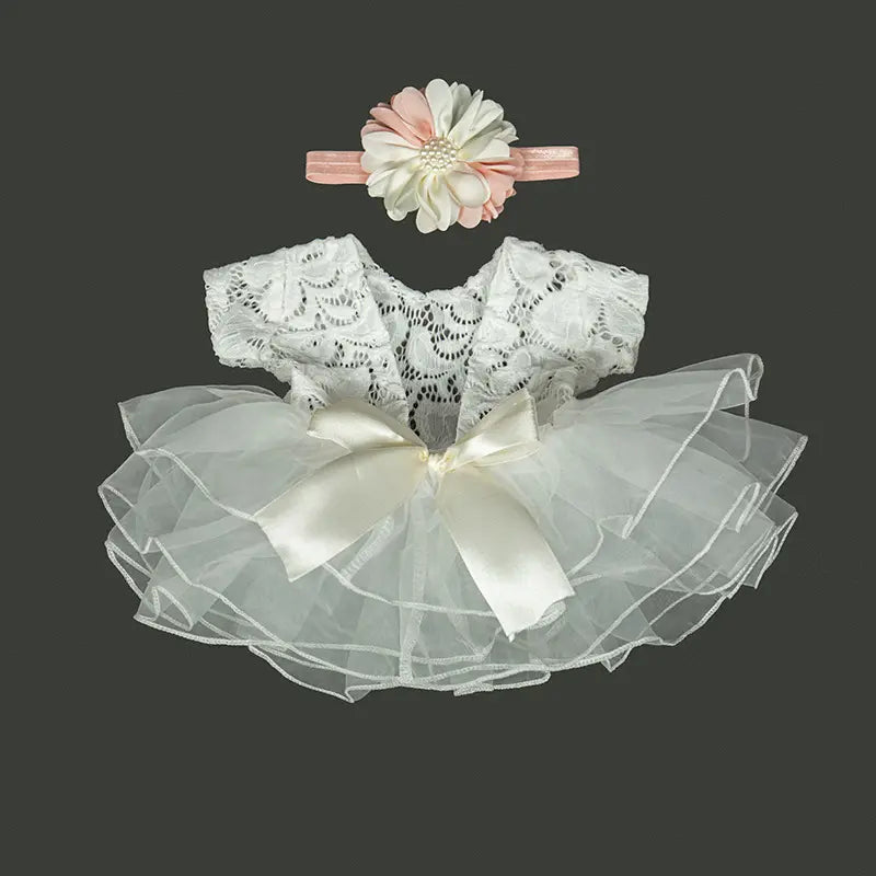 Tutu Dress with Headband for Newborn